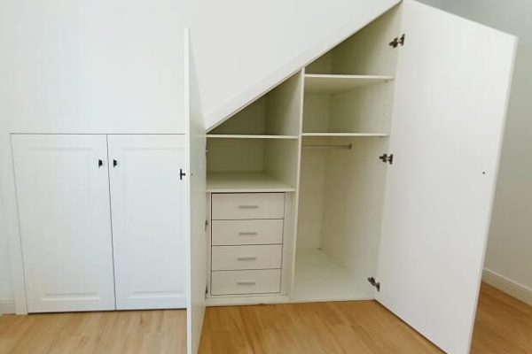 Armario personalizado escalera